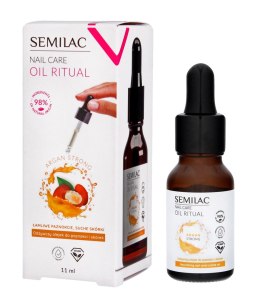 SEMILAC Nail Care Oil Ritual Odżywczy Olejek do paznokci i skórek 11ml