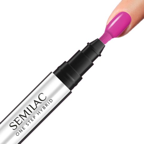 SEMILAC One Step Marker do paznokci S685 Pink Purple 3ml