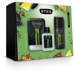 STR 8 Freak Zestaw prezentowy (dezodorant spray 150ml+płyn po goleniu 50ml)