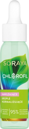 Soraya Chlorofil Nawilżające Krople normalizujące do młodej cery 30ml