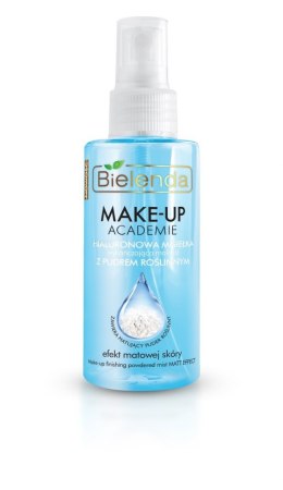Bielenda Make-Up Academie Hialuronowa Mgiełka wykańczająca makijaż z pudrem roślinnym - efekt matowej skóry 75ml