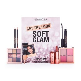 Makeup Revolution Zestaw świąteczny Get The Look - Soft Glam 1op.