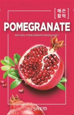 SAEM Natural Pomegranate Mask Sheet 10.2024