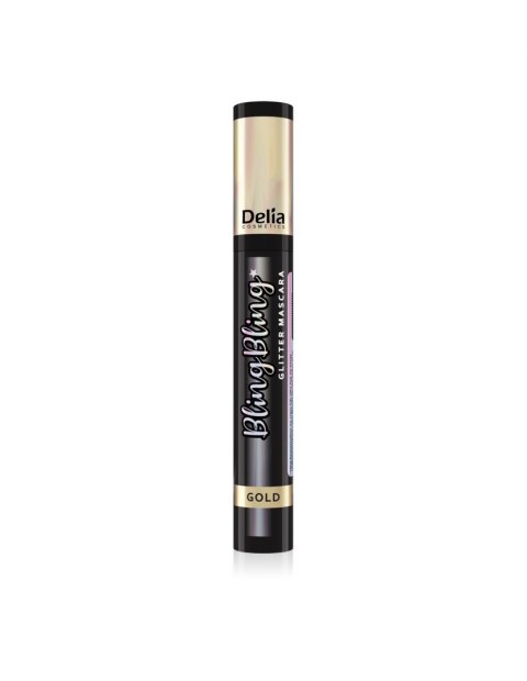 Delia Cosmetics Bling Bling Brokatowa Maskara do rzęs GOLD 12ml