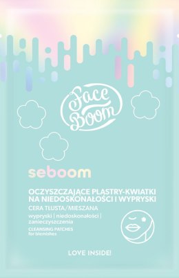 Face Boom Seboom Plastry-Kwiatki na niedoskonałości i wypryski op.-20szt