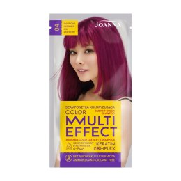 Joanna Multi Effect Color Keratin Complex Szamponetka - 04 Malinowa Czerwień 35g