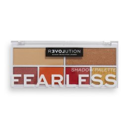 Makeup Revolution Relove Paletka cieni do powiek (6) Fearless 1szt