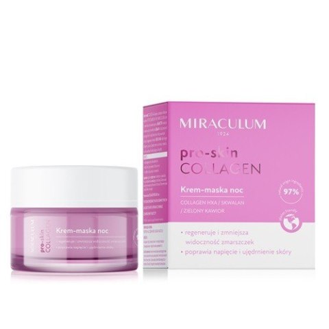 Miraculum Collagen Pro-Skin Krem-maska do twarzy na noc 50ml