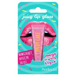 Perfecta Juicy Lip Gloss Nawilżający Błyszczyk do ust Candy Cake 10g