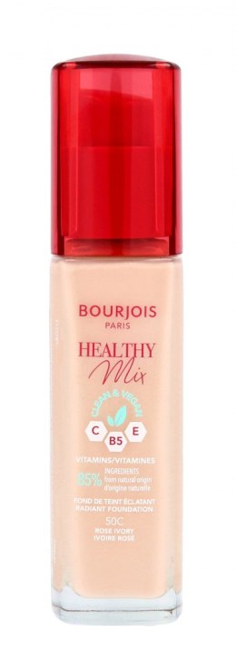 Bourjois Podkład do twarzy Healthy Mix Clean&Vegan - nr 50C Rose Ivory 30ml