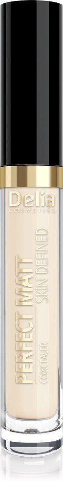 Delia Cosmetics Skin Defined Korektor matujący Perfect Matt nr 03 Creamy 3g