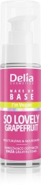 Delia Cosmetics Wegańska Nawilżająco-Odżywcza Baza pod makijaż So Lovely Grapefruit 30ml