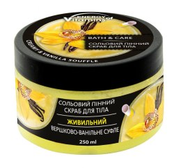 ENERGY OF VITAMINS Bath&Care Odżywczy Peeling solny do ciała Creamy&Vanilla Souffle 250ml