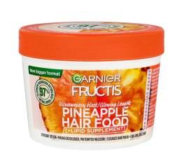 Fructis Hair Food Maska olśniewający blask do włosów długich i matowych - Pineapple 400ml