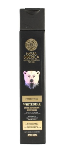 Natura Siberica Men Żel pod prysznic Biały Niedźwiedź 250 ml