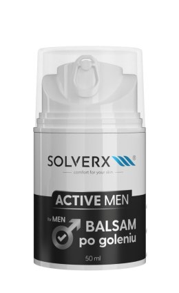 Solverx MEN ACITVE Balsam po goleniu 50ml&