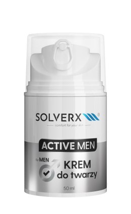 Solverx MEN ACITVE Krem do twarzy 50ml&