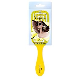 Top Choice Perfume Szczotka do włosów Yellow Glow - prostokątna (64494) 1szt