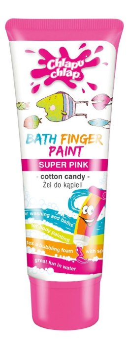 CHLAPU CHLAP Żel do kąpieli Super Pink - cotton candy 88ml