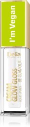 Delia Cosmetics Cream Glow Gloss Wegański Błyszczyk do ust nr 101 Holo Diamond 5ml