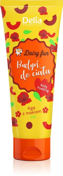 Delia Cosmetics Dairy Fun Budyń do ciała - Figa z Makiem (Fig) 250ml