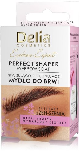 Delia Cosmetics Eyebrow Expert Stylizująco-Pielęgnujące Mydło do brwi - brązowe 10ml