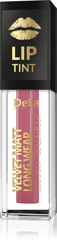 Delia Cosmetics Lip Tint Velvet Matt Pomadka-Farbka do ust w płynie nr 010 Nude Rose 5ml