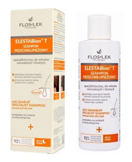 FLOSLEK Pharma ELESTABion T Szampon przeciwłupieżowy do włosów normalnych i tłustych 150ml