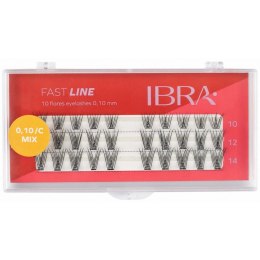 IBRA Kępki rzęs FAST LINE 0.10/C - Mix (10,12,14mm) 1op.