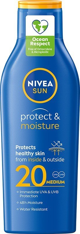 Nivea Sun Balsam ochronno-nawilżający Protect&Moisture SPF20 200ml