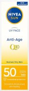 Nivea Sun Krem przeciwzmarszczkowy Anti-Age Q10 SPF 50+ 50ml