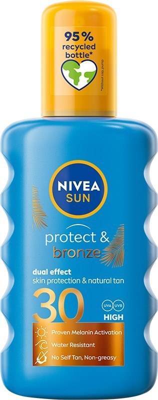 Nivea Sun Spray aktywujący opaleniznę Protect&Bronze SPF30 200ml