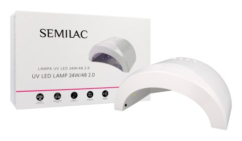 SEMILAC Lampa do paznokci UV LED 24W/48 2.0 1szt