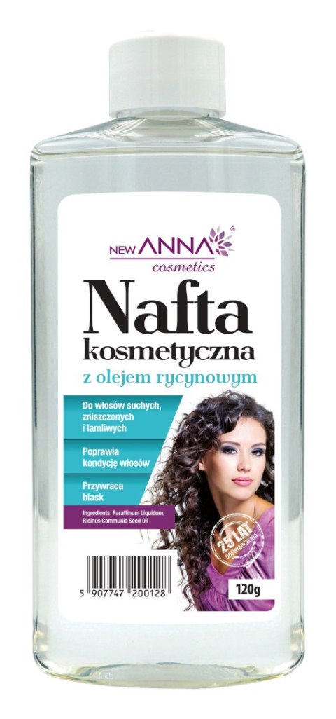 ANNA NAFTA Z OLEJEM RYCYNOWYM 120G