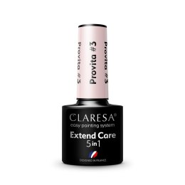 CLARESA Baza pod lakier hybrydowy Extend Care 5in1 Provita - 3 5g