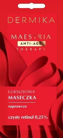 DERMIKA Maestria Anti-Age Therapy Luksusowa Maseczka naprawcza - czysty retinol 0.25% 7g