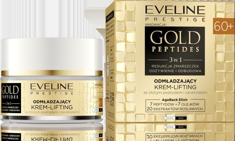 EVELINE GOLD PEPTIDES Krem 60+ odmładzajacy d/n