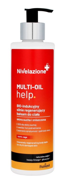 Farmona Nivelazione BIO-indukcyjny silnie regenerujący balsam do ciała Multi-Oil Help 400ml