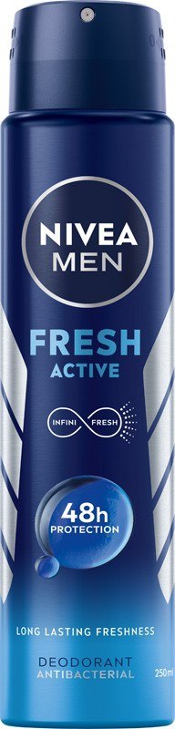 NIVEA DEZODORANT Spray męski FRESH ACTIVE