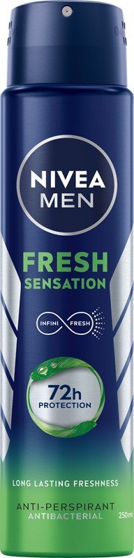 NIVEA DEZODORANT Spray męski FRESH SENSATION