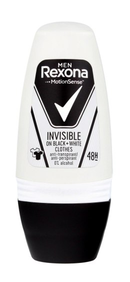 Rexona Motion Sense Men Dezodorant roll-on Invisible Black & White 50ml