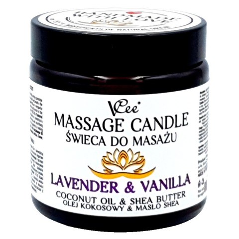 VCEE Świeca do masażu 80g Lavender & Vanilia
