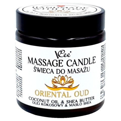 VCEE Świeca do masażu 80g Oriental oud