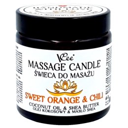 VCEE Świeca do masażu 80g Sweet Orange & Chili