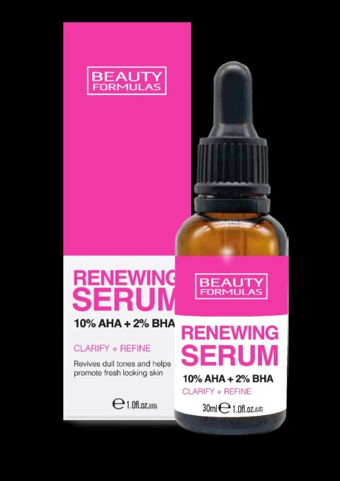 BEAUTY FORMULAS Serum 10% AHA+BHA odnawiające 30ml