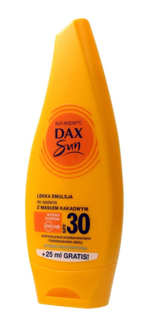 Dax Sun Emulsja ochronna do opalania SPF 30 z masłem kakaowym 175ml