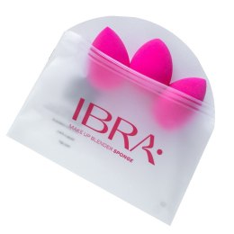 IBRA Blender-gąbka do makijażu różowa - 1op.-3szt