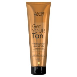 More4Care Get Your Tan Rozświetlająco Koloryzujący Krem do twarzy i ciała - body make up 100ml