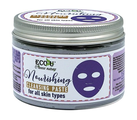ECOU Pasta glinkowa do oczyszczania twarzy odżywcza 150ml