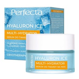 PERFECTA Hyaluronic Ice Serum do twarzy na noc MULTI-HYDRATOR 50ml